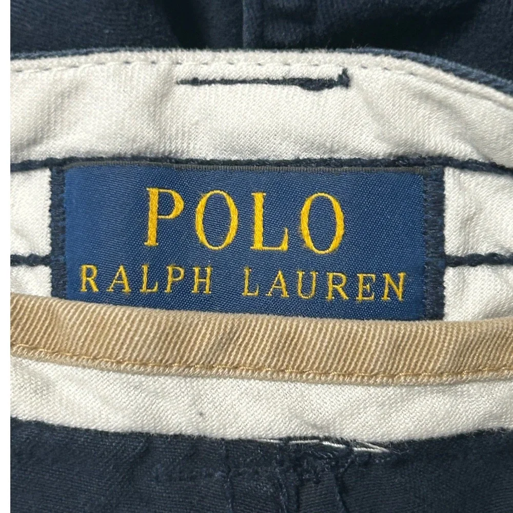 NEW Polo Ralph Lauren Mens Big & Tall Cargo Shorts 48 Aviator Navy - CJ